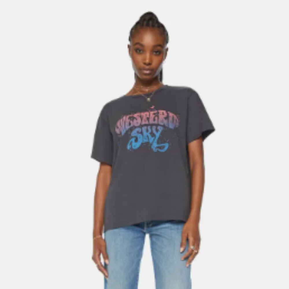 MOTHER | The Rowdy Cotton Graphic Tee - Picture 5 of 9